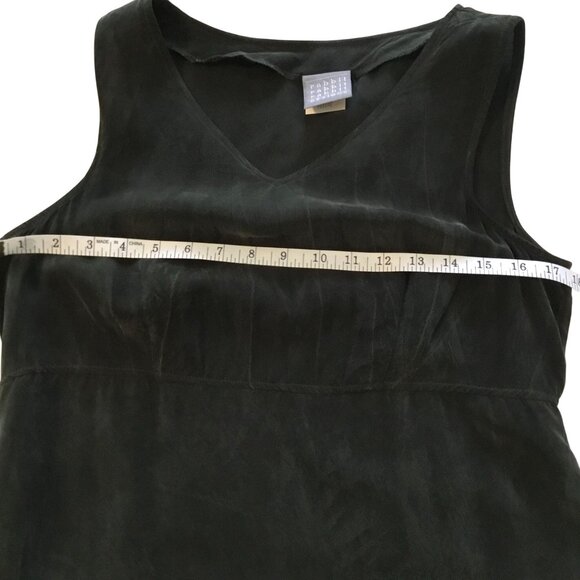 Anthropologie Rabbit Rabbit Rabbit Woman Maxi Dress Green V-Neck Sleeveless 10P - Picture 4 of 7